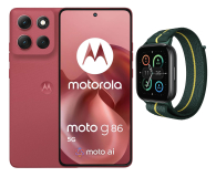 Motorola moto g86 power 5G 12/256GB Chrysanthemum + watch fit - 1417208 - zdjęcie 1